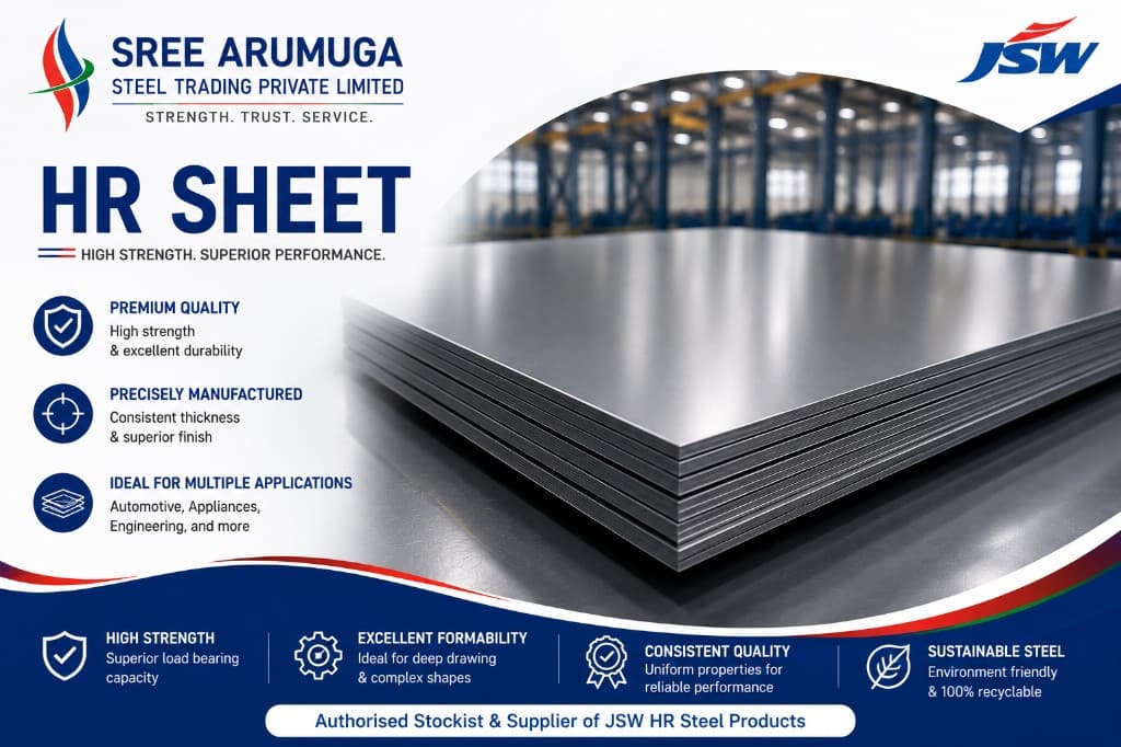 HR Sheets & Coils (Hot Rolled) โ sheet infographic