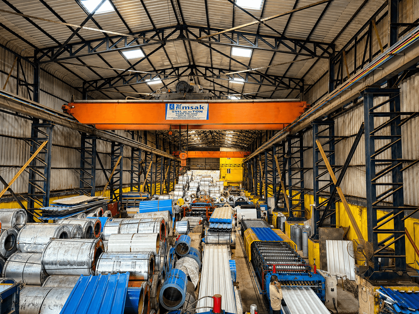 Steel warehouse Chennai โ HR CR GP coil sheets